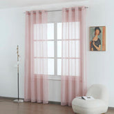 Cortina de linho com fios de prata entrelaçados 140*260cm - BOD HOME