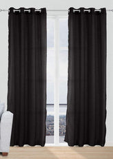 Cortina de linho com tecido leve e translúcido 140*260cm - BOD HOME