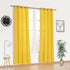 Cortina de Tecido Premium Amarelo 140*260cm - BOD HOME