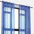 CORTINA DOLLY PONTO DE PRATA AZUL 140*260cm - BOD HOME