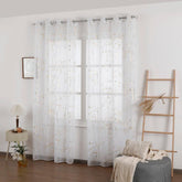 Cortina estampada com dourados de mármore 140*260cm - BOD HOME