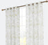 Cortina leve com estampa floral em linho 140*260cm - BOD HOME