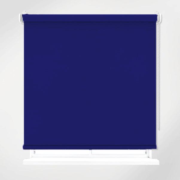 Estore De Rolo Blackout Azul Escuro - BOD HOME