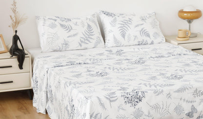 Jogo De Cama Estampado Brisa Florida - BOD HOME