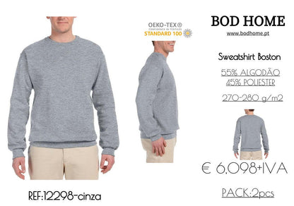 Sweatshirt cinza - BOD HOME