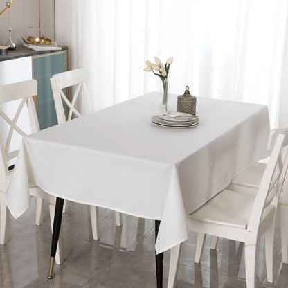 TOALHA DE MESA ANTI-NÓDOA QUADRADA BRANCO - BOD HOME