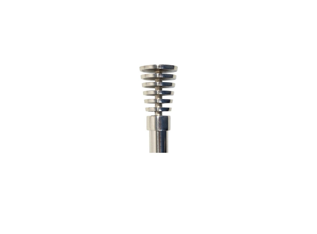 Varao De Cortina 120-210cm Espiral Prateada - BOD HOME